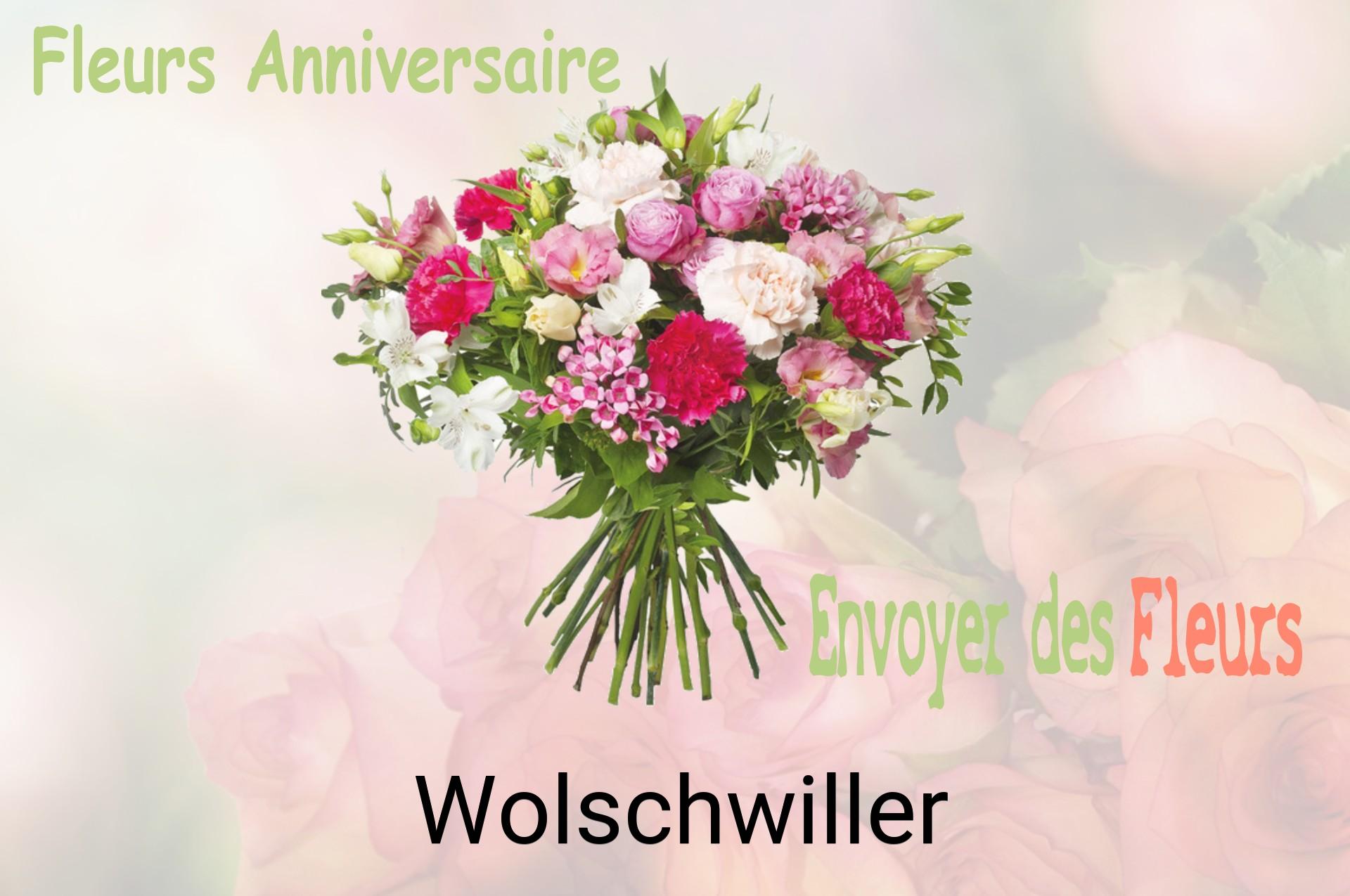 Bouquet de fleurs d’anniversaire livré à Wolschwiller